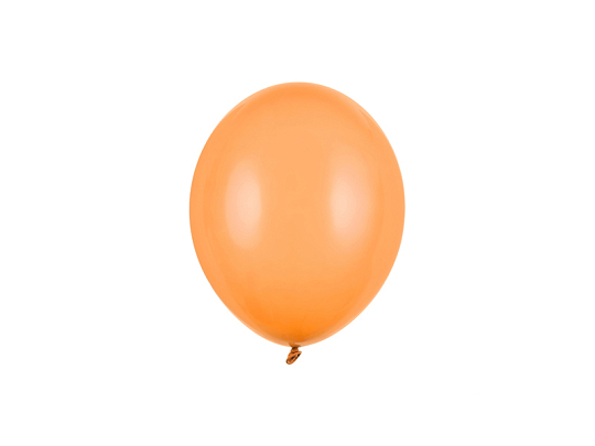 Strong Balloons 12cm, Pastel Bright Orange (1 pkt / 100 pc.)