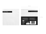 Serviettes 3 couches, blanc, 33x33cm (1 pqt. / 20 pc.)