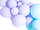 Strong Balloons 12cm, Pastel Light Lilac (1 pkt / 100 pc.)