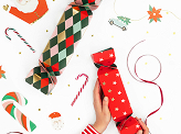 Gift tags Santa, mix (1 pkt / 12 pc.)