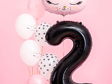 Foil Balloon Number ''2'', 86cm, black
