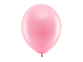 Balony Rainbow 30cm pastelowe, różowy (1 op. / 100 szt.)