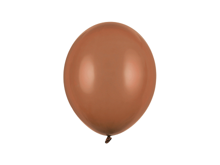 Strong Ballons 27 cm, Pastell-Mocca (1 VPE / 100 Stk.)