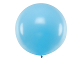 Round Balloon 1m, Pastel Sky-Blue