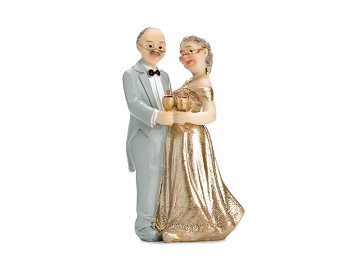 Figur Goldene Hochzeit, 12cm