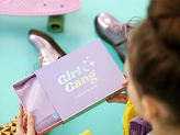 Zestaw prezentowy
 Girl Gang Goodie Box, mix, 19x15x4 cm