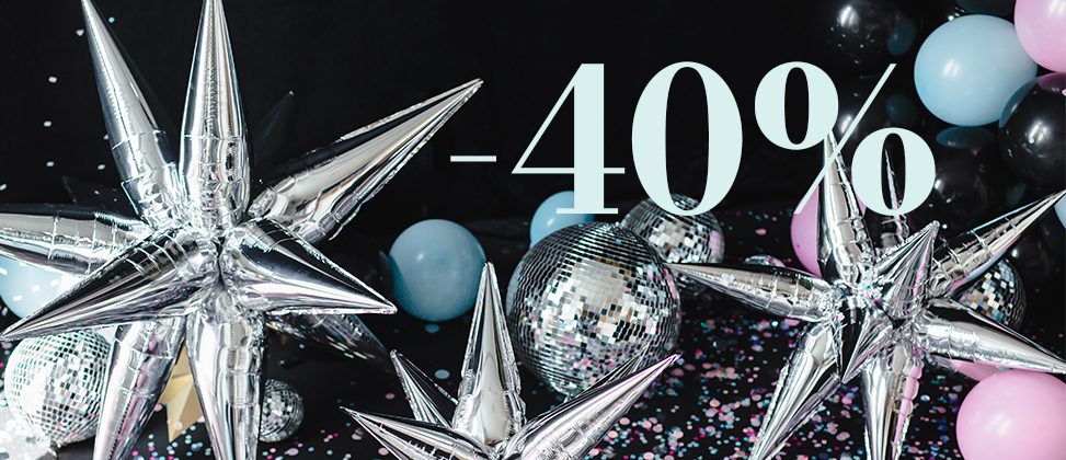 LETZTER AUFRUF! Bis zu -40% auf Dekorationen bis zum 31.12!