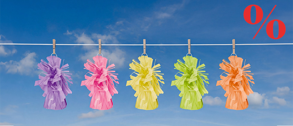 Poids pour ballons sélectionnés -20 %.