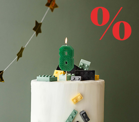 Up to -15% on CANDLES! Until 30.04.
