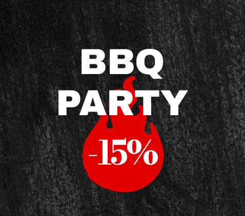 BBQ -15% until 30.06!