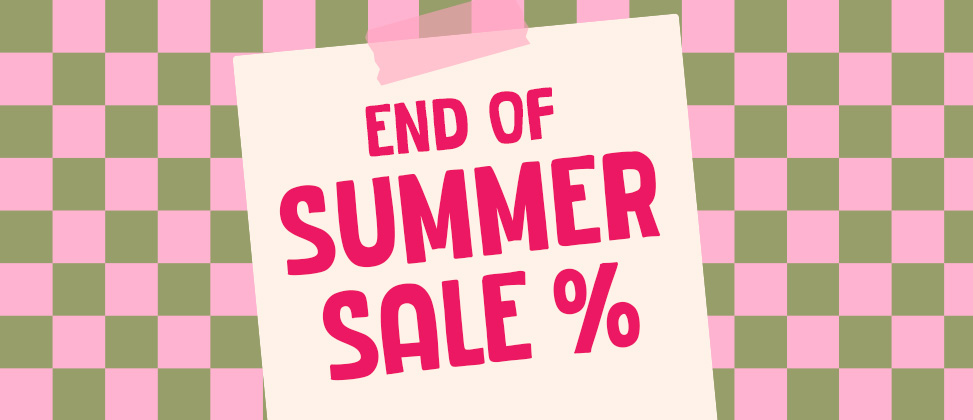 SUMMER SALE! Bis zu -15 % bis zum 30.09.