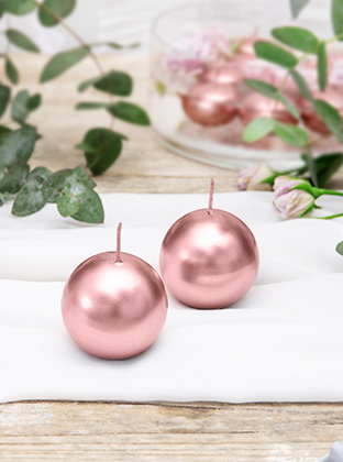 Sphere candles