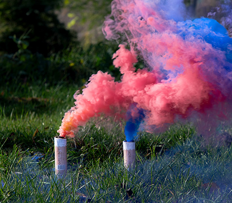 Canons à confettis / Bombes fumigènes