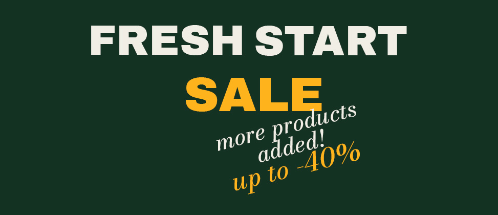 Les SOLDES du début d’année continuent !  Jusqu’au 31.03.