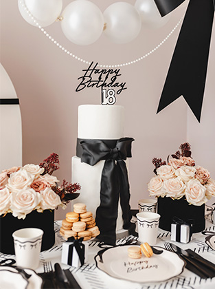 Elegant Milestone Birthday