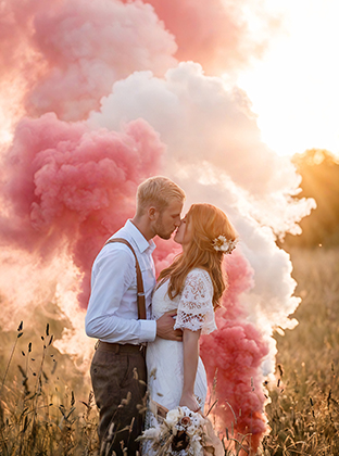 Confetti cannons / Smoke bombs