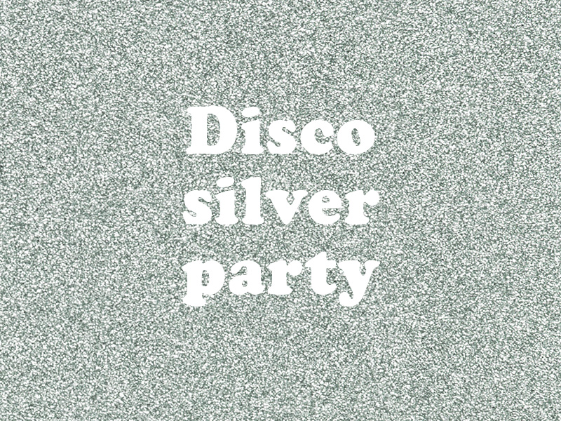 Disco silver party
