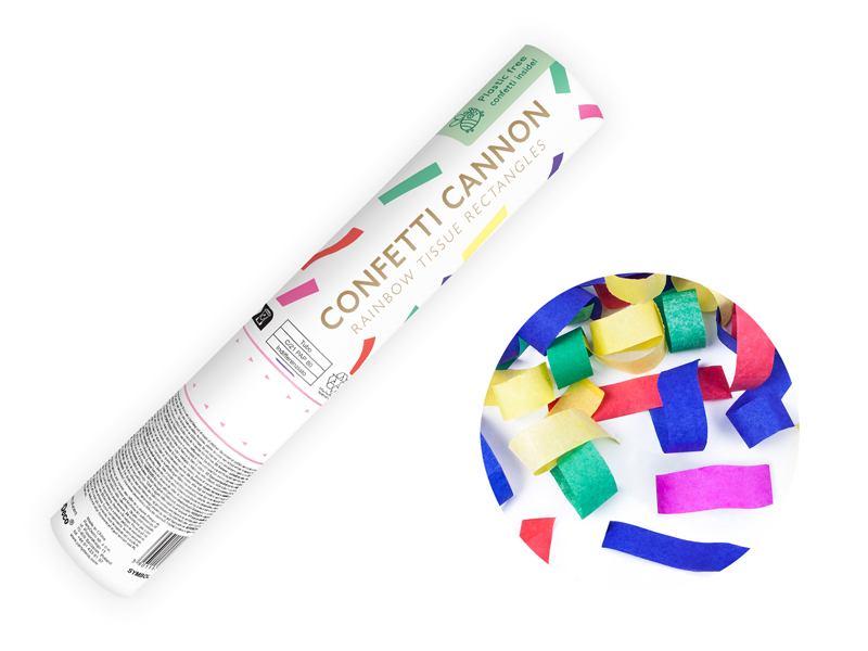 Konfettikanon – mix – 20 cm
