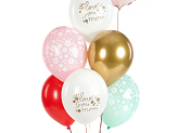 Ballons 30 cm, Love you mom, mix (1 VPE / 50 Stk.)