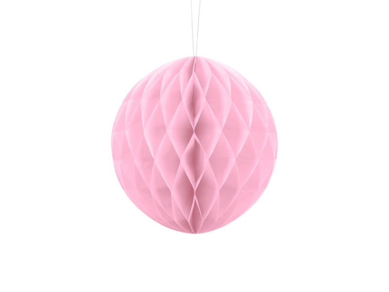 Honeycomb – Boll – ljusrosa – 20 cm