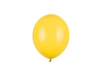 Strong Balloons 12cm, Pastel Honey Yellow (1 pkt / 100 pc.)