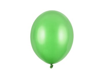Ballons Strong 27cm, Vert vif métallique (1 pqt. / 100 pc.)
