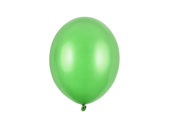 Balony Strong 27cm, Metallic Bright Green (1 op. / 100 szt.)