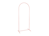 Support de fond, maxi arc, rose sale, 80x200 cm