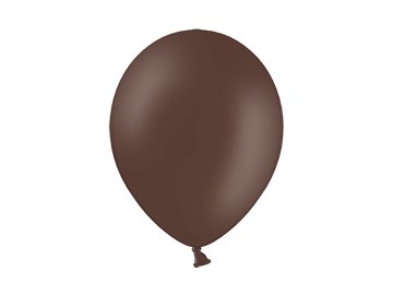 Balony 27cm, Pastel Cocoa Brown (1 op. / 100 szt.)