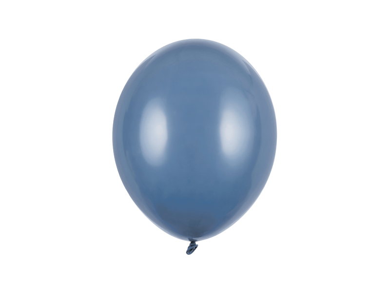 Latexballong – pastell – marinblå – 27 cm