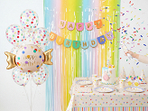 Cardboard display stand with print, 57x37x160 cm, mix