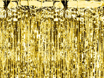 Vorhang Party, gold, 90 x 250cm