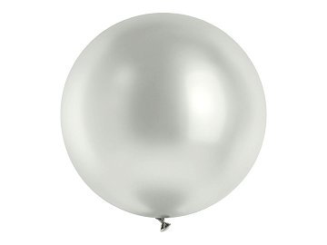 Balon Glossy 100cm, srebrny
