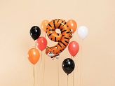 Folienballon Ziffer 9 - Tiger, 64x87 cm, Mix