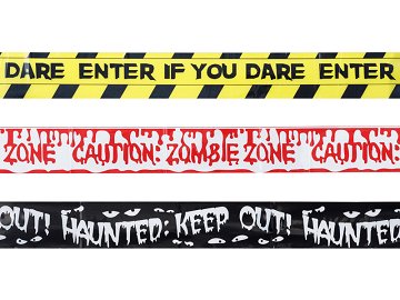 Halloween-Dekoband-Set, Mix (1 VPE / 3 Stk.)