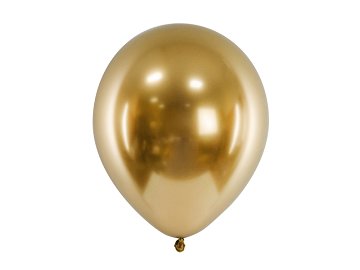 Balony Glossy  30cm, złoty (1 op. / 50 szt.)