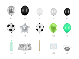 Guirlande de ballons - Ballon, mélange, 150x126cm