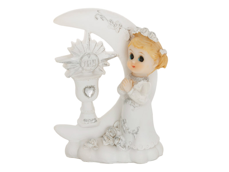 Tårtfigur – Kommunion Flicka – 9 cm