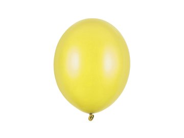 Ballons Strong 27cm, Zeste de citron métallique (1 pqt. / 100 pc.)