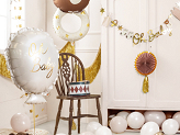 Foil balloon Oh baby, 53x69 cm, mix