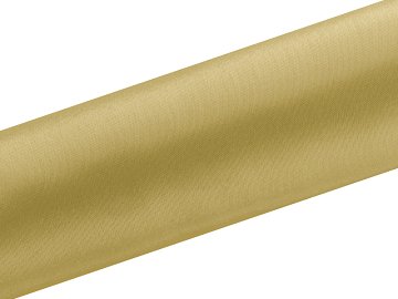 Satyna gładka, złoty, 0,16 x 9m (1 szt. / 9 mb.)