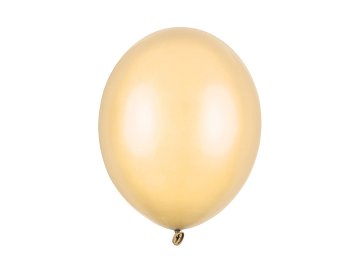 Ballons Strong 30 cm, Orange vif métallisé (1 pqt. / 100 pc.)
