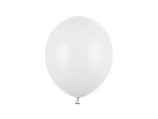 Ballons 27cm, Pastel Blanc pur (1 pqt. / 10 pc.)