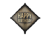 Foil Balloon ''Happy Birthday'', 46x46 cm, mix