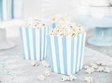 Boîte à popcorn, 7, 5 x 12, 5 x 7, 5 cm (1 pqt. / 6 pc.)