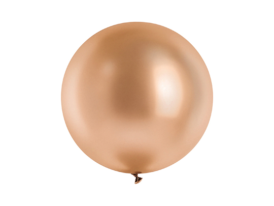 Balon Glossy 60cm, różowe złoto