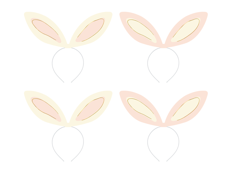 Tiara – Kanin – 12.5x29 cm – 4-pack