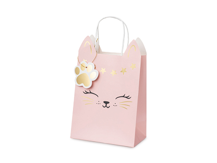 thumbnail image 2 of Custom Printing Luxury Gift Shopping Paper Bag Goodie Bags Wedding - Buy Pink Gi 2 of 10