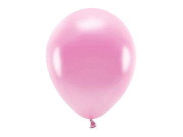 Eco Balloons 30cm metallic, pink (1 pkt / 100 pc.)