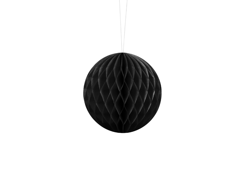 Honeycomb – Boll – svart – 10 cm